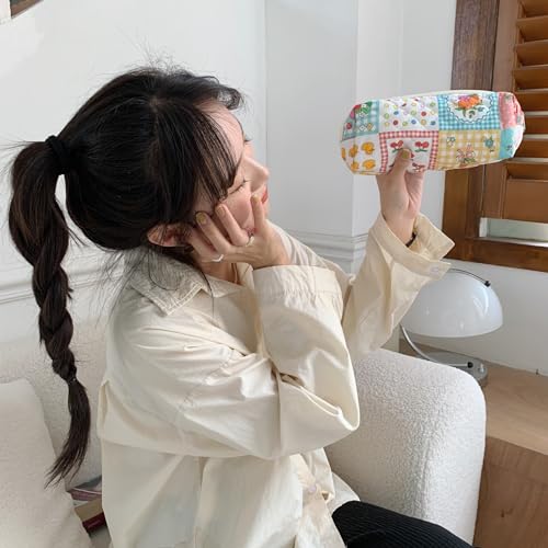 Image of Pencil Case Pen Case Office College School Storage Bag Pouch Holder Box Organizer Makeup Pouch Cosmetic Bag Aesthetic Cute Pencil Case for Girls Boys Kids (C)