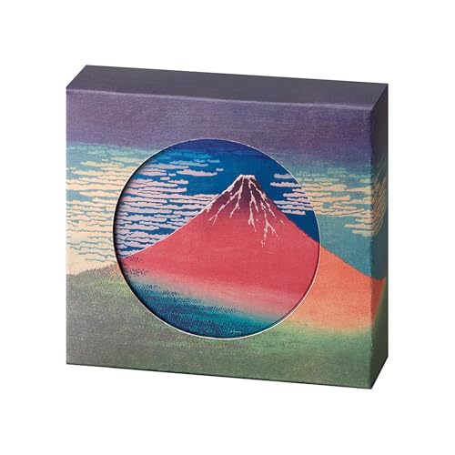 デイリーアロマ 北斎香柚 マルチクリーム 赤富士 50g ゆず精油の香り | 葛飾北斎 富嶽三十六景 凱風快晴 神奈川沖浪裏 ユズセラミド ユズ果実エキス マルチバーム 全身 保湿 さらさら 和雑貨 日本製 精油 柚子 お土産 ギフト プレゼント 保湿クリ