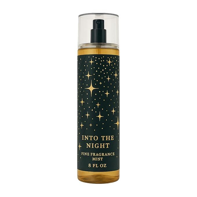 Bath and Body Care Spray Into The Night Fine Fragrance Mist | 8 fl oz (Package May Vary)