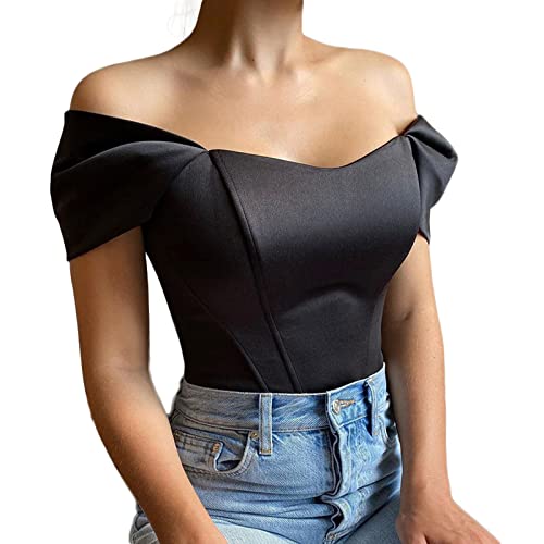 Onsoyours Damen trägerlosen Bustiers Korsetts Push-Up BH Sexy Off Shoulder...