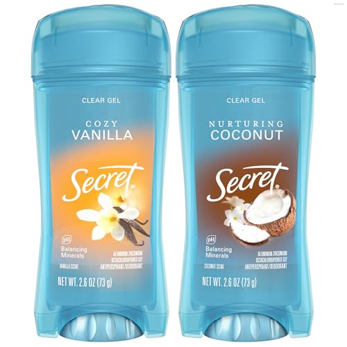 Secret Antitranspirante para Mujer Clear Gel 2.6 oz Pack 2 miniatura 1