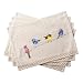 Maison d' Hermine Birdies on Wire 100% Cotton Set of 4 Placemats 13 Inch by 19 Inch