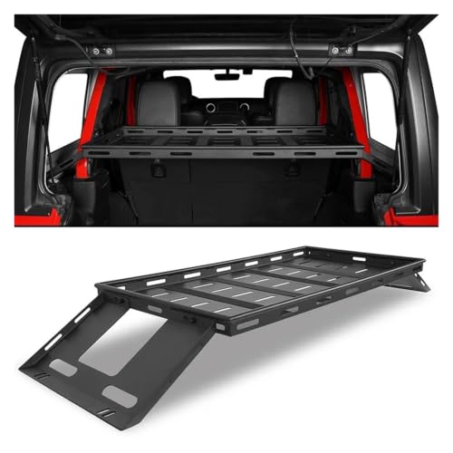 Organisateur coffre Jeep Wrangler JL | Étagère porte-bagages intérieur rigide