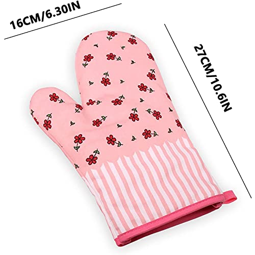 Guantes para horno de algodón que evitan quemaduras y protegen tus manos 3