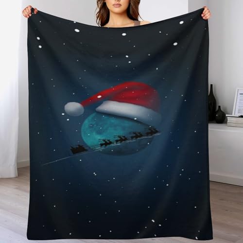 Tagesdecke Weihnachtsmotiv 23 Decke Flannel Kuscheldecken Weihnachtsmotiv Couchdecke, Warme Weiche...