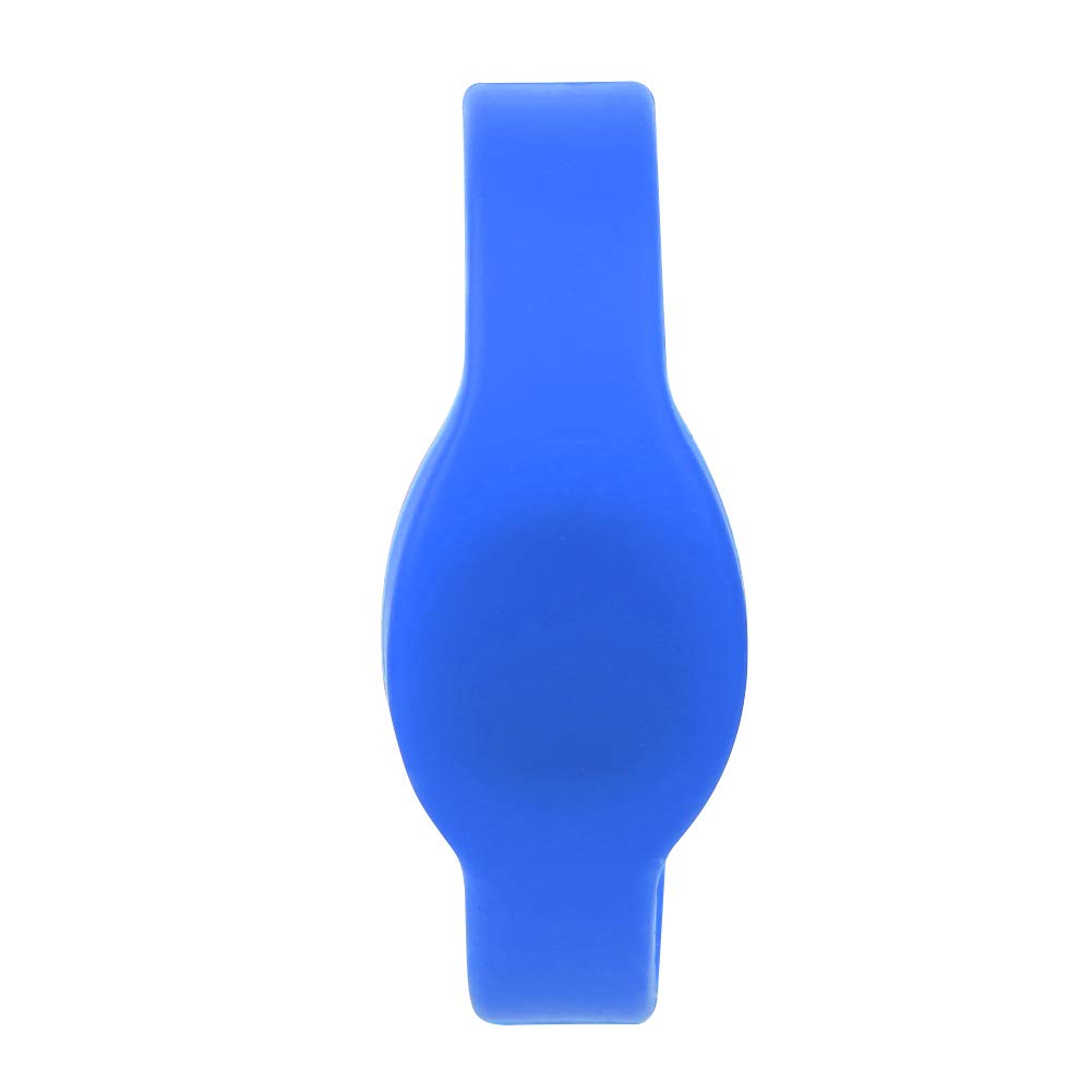 Pulsera RFID Tarjeta de Control de Acceso 13.56Mhz Pulsera de Silicona Tarjeta IC a Prueba de Agua para Piscina Sauna Habitación Hotel(Azul)