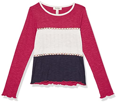 Image of Speechless Girls' Long Sleeve Knit Rib Top