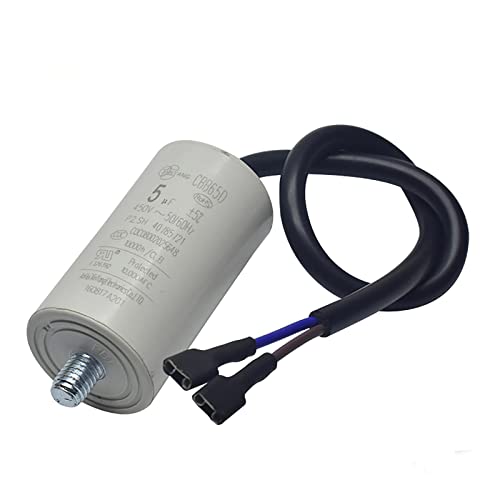 NUHFUFA Condensateur de rechange 5uF 450V Protection contre la surchauffe Relais accessoires pour réfrigérateur Haier congélateur Compresseur