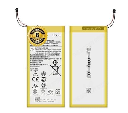 Image of THE BATTERY STORE Original HG30 Battery for Motorola G6 XT1791 XT1792 XT1793 XT1794 XT1795 XT1805 Battrey with 6 Month Warranty****(U125)