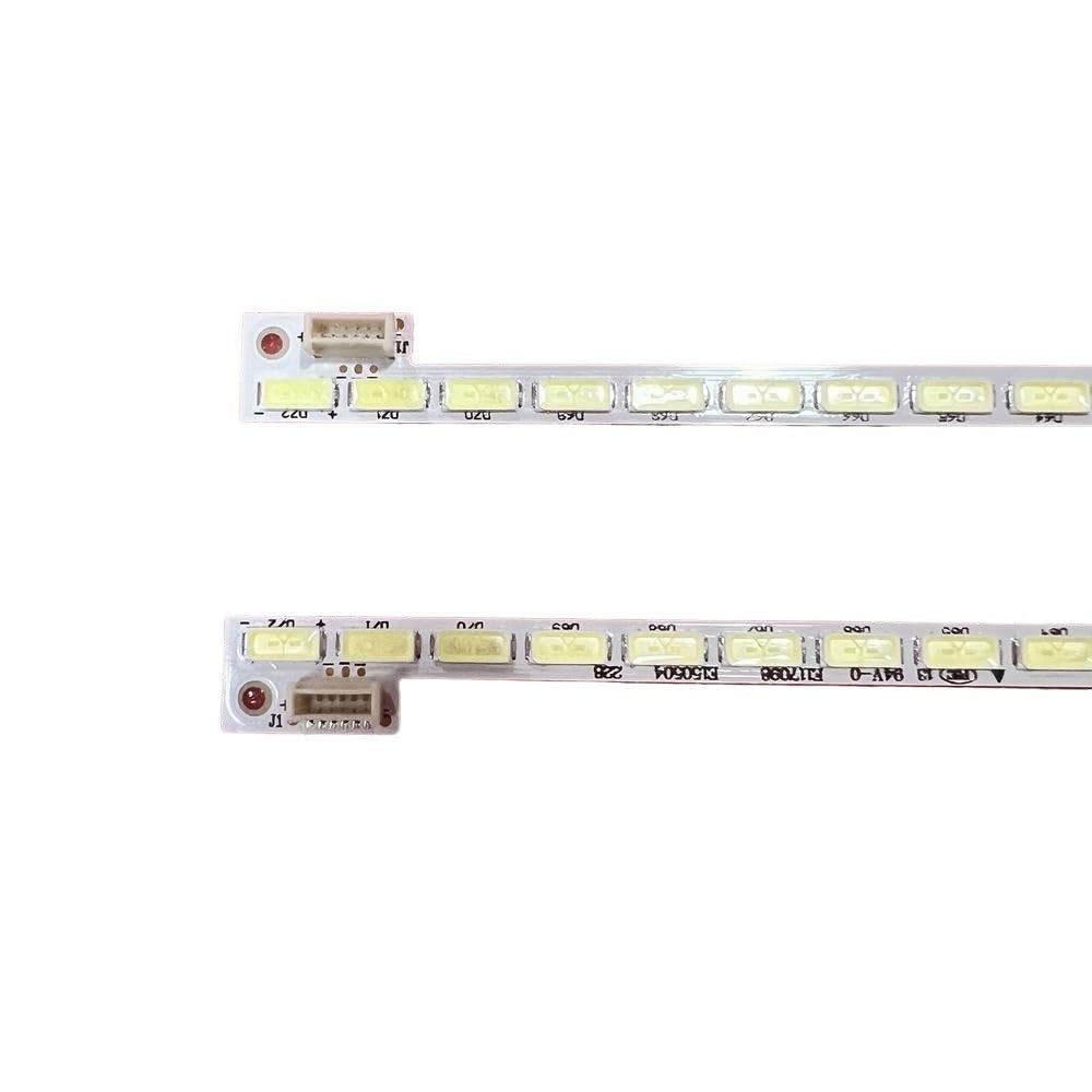 Striscia di retroilluminazione a LED da 2 pezzi for LE55T516 T550HVD02.3 55PFL5907 55PFL5820/T3 74.55T02.001-3-DX1 T550HVN01.1(5set For 5 TV)
