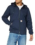 Lange Ärmel Carhartt Herren Wind Fighter Sweatshirt, Navy, M