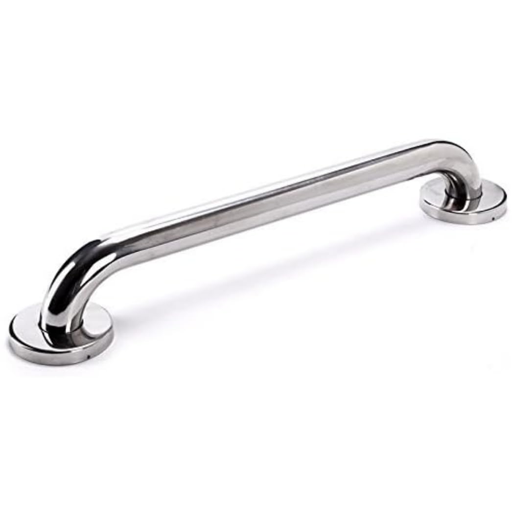 MSV 40 cm Stainless Steel Safety Handrail, Silver