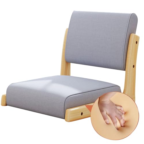 Chaise de méditation au sol avec coussin confortable pour posture droite