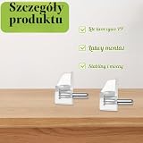30 sztuk wkładanych półek, wsporników podłogowych, 3 mm, tworzywo sztuczne, przezroczyste, ze stalowym trzpieniem, przezroczyste, z tworzywa sztucznego, półki, półki, szafki, szpilki, uchwyt zastępczy