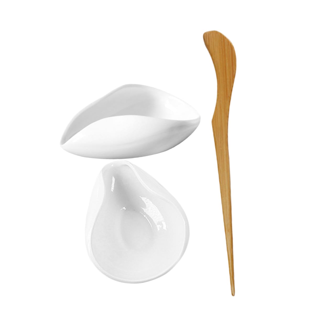 Alipis 1 Set Tea Leaf Storage Holder Loose for Scoops Spoon Tea Supplies Tea Scoop Tea Ceremony Supply Tea Storage Holder Ceramic Tea Vessel Tea Accessories Tea Leaf Storage Dish Ceramics