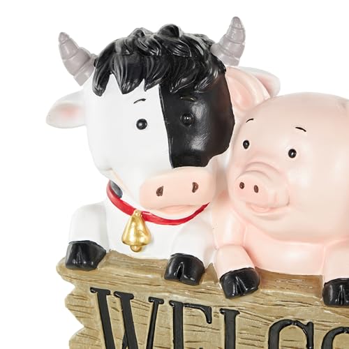 Escultura Polystone Animales de Granja 11" x 5" x 9" miniatura 4