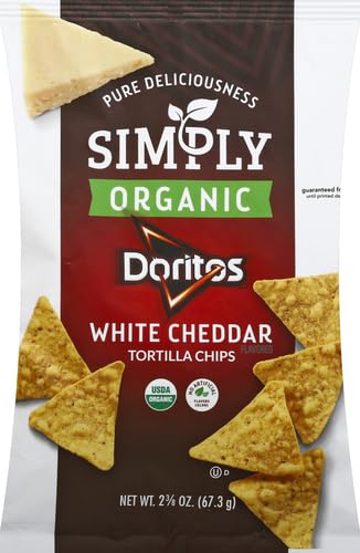 Simply Doritos, White Cheddar, 2.375 Oz