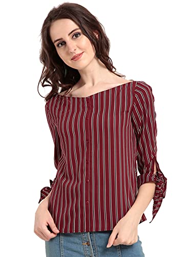 Image of Rare Women's Printed Regular Fit Blouse