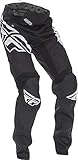 Fly Racing Unisex-Adult Kinetic Bicycle Pants (Black/White, Size 18)