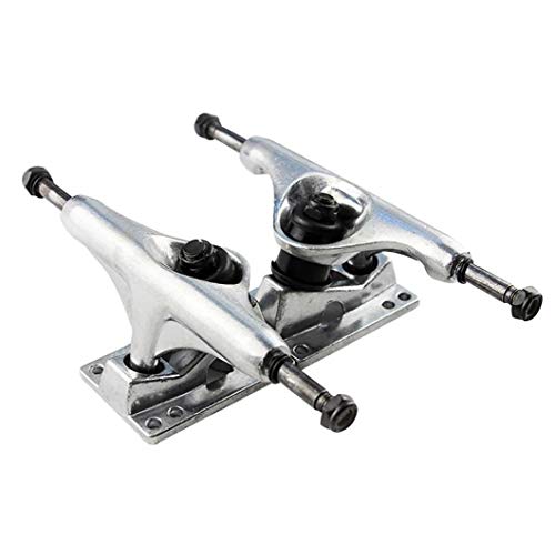 Accessoires planche à roulettes 5 pouces double rocker avec embase aluminium