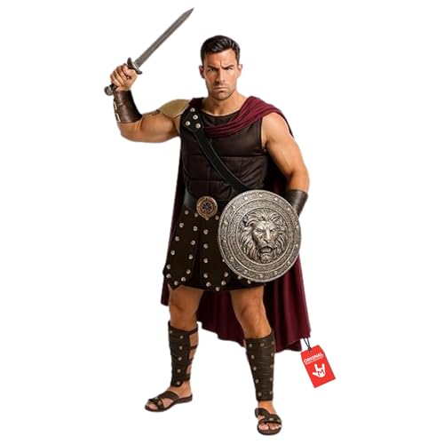 Morph Disfraz Gladiador Romano, Traje Soldado Romano, Atuendo Centurión, Vestuario Histórico, L