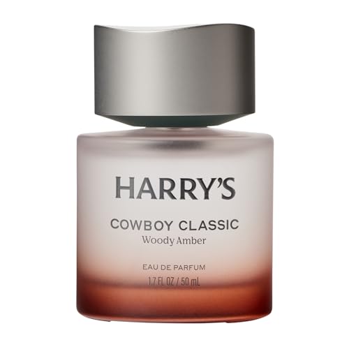 Harry's Cowboy Classic Men's Cologne - Woody Amber Scent - 1.7 fl oz - Notes of Bergamot, Cedarwood...