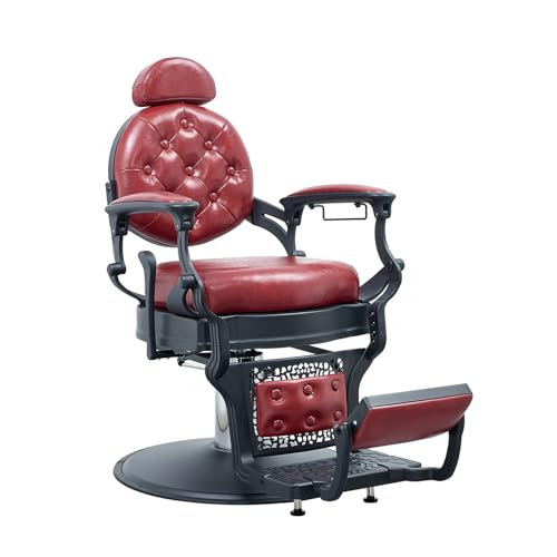 FRNIMAC Heavy Duty Reclining Barber Chair