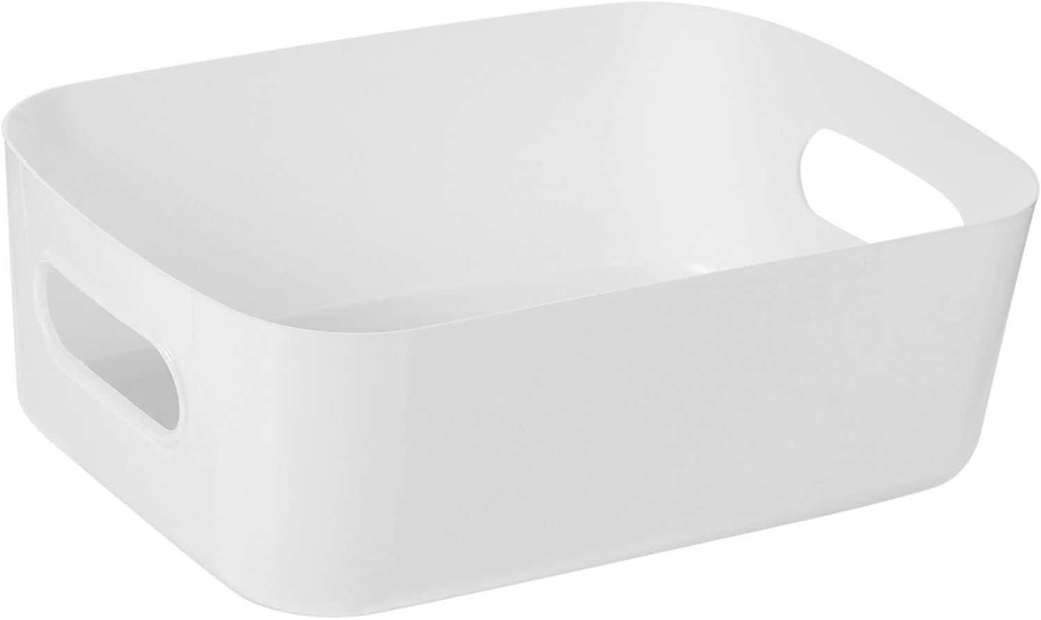 6pcs Storage Bins Large Plastic Baskets for Shelves Desktop Storage Box Cube Organizer for Home