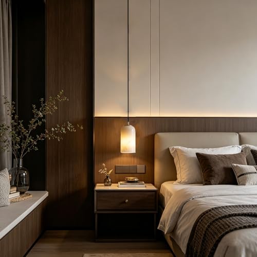 Suspension en pierre petit décor d'intérieur pour studio