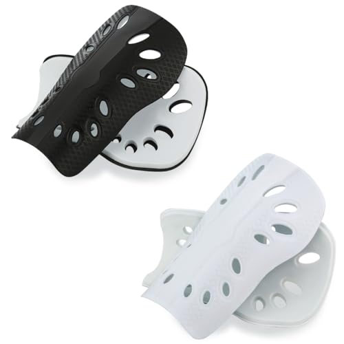ADEGARI Soccer Shin Guards for Kids Youth, 2 Pairs Breathable Shin Pads for Boys Girls Teens Adults...