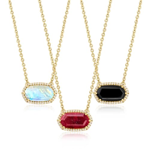 Ross-Simons June/Moonstone - Birthstone...