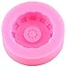 Mujiang Round Tire Silicone Jello Candy Chocolate 3D Cake Molds Set Of 3