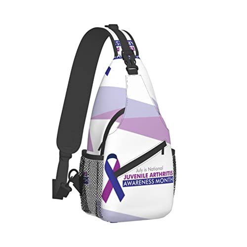 Mochila tipo bandolera para senderismo y viaje unisex miniatura 2
