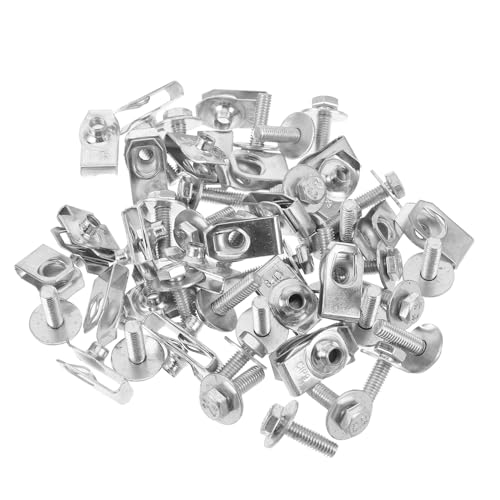 Clips U pour voiture kit de retenue métalliques boulons et vis pour carrosserie pare-chocs