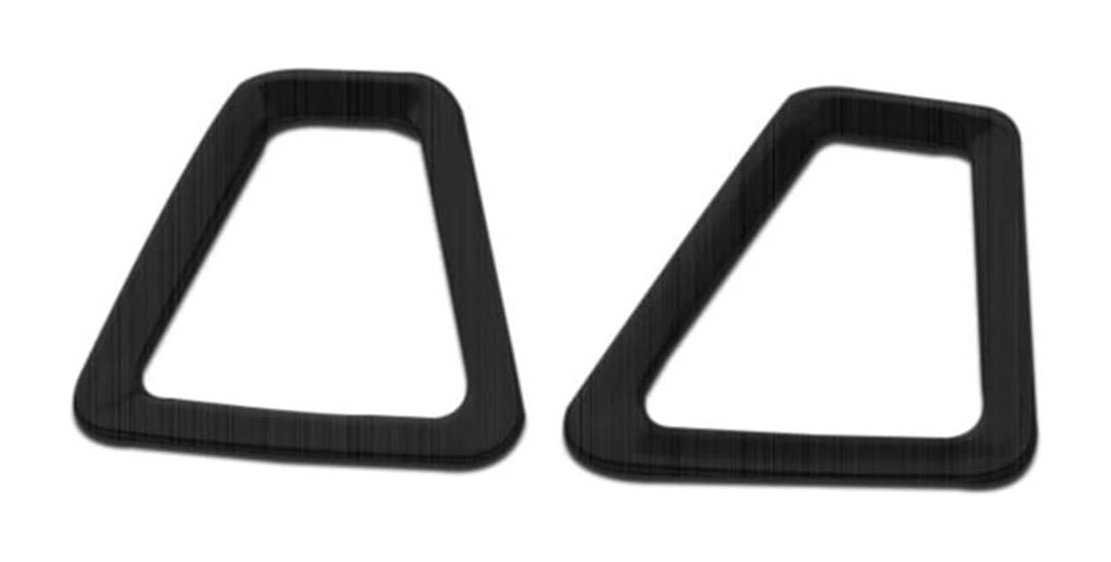 for Volvo for XC60 2018-2025 Car Dashboard Air Vent Outlet Cover Stickers Car Interior Decoration(Black)