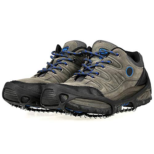 Crampons de gelo, Andoer 1 par de grampos de gelo para botas de neve de inverno, capas, pinças de ge