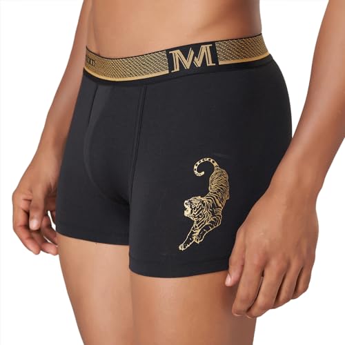 Image of Macroman M-Series MW Signature Collection By Rohit Bal Premium Supima, Modal, Spandex Mens Trunks