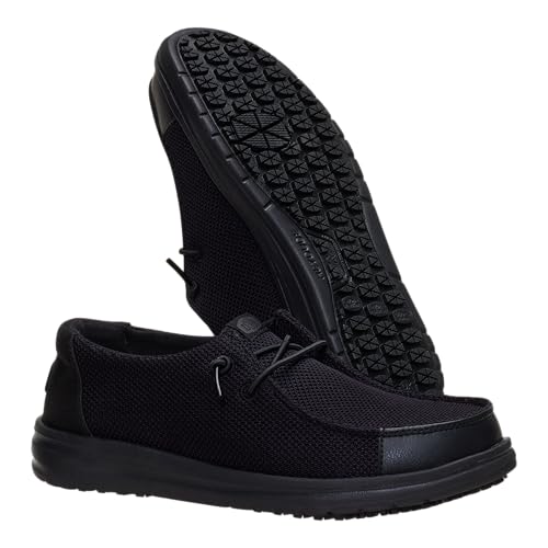 Image of HEYDUDE Women's Wendy Work CE Slip-On Loafers | Lightweight CE-Certified Work Shoes | Water-Repellent & Slip-Resistant Outsole
