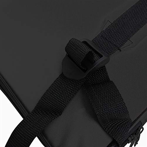 Image of JIAHG Water-Resistant Art Portfolio Carry Bag A3 Art Work Portfolio Tote Drawing Board Bag Portable Painting Sketch Pad Storage Bag Professional Art Organizer for Palette Paints Brushes