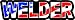 3 - Welder US Flag Hard Hat/Helmet Stickers 1” x 2” H158