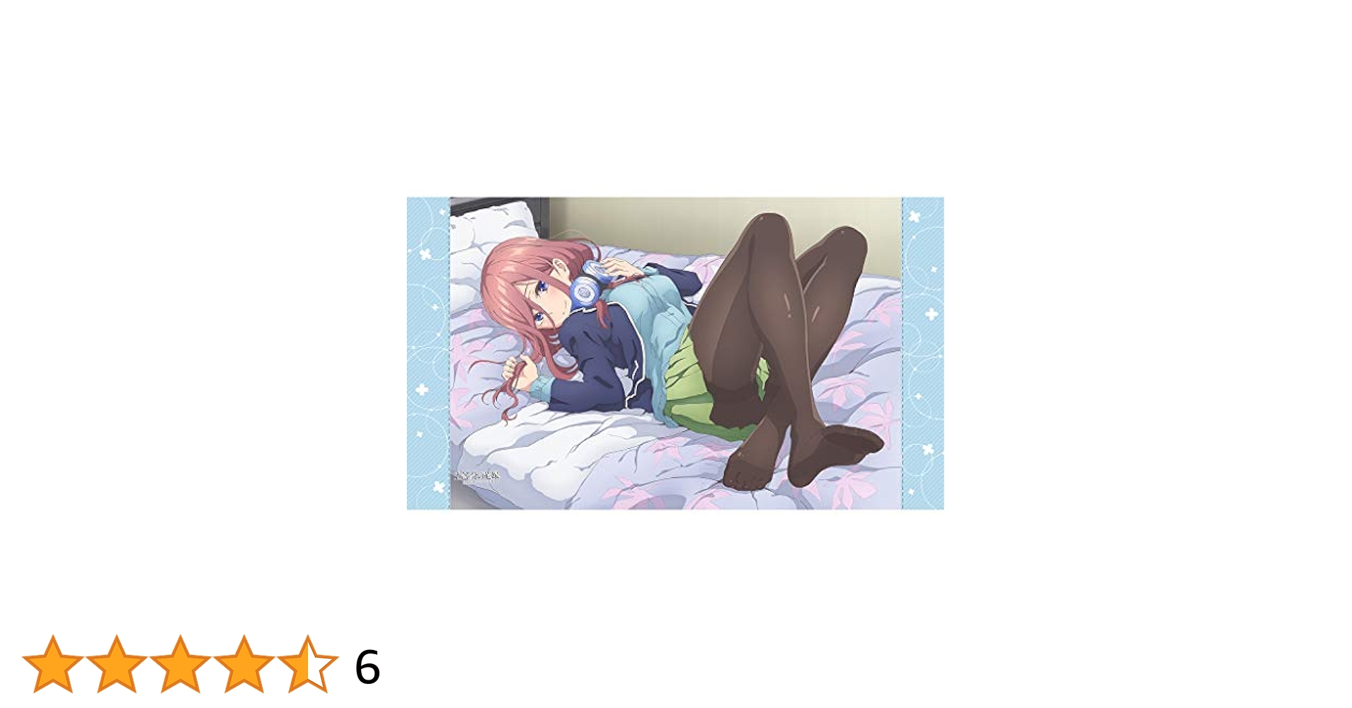 五等分の花嫁 ベッドシーツ(中野三玖)[カーテン魂]　正規品 Amazon.co.jp: カーテン魂 五等分の花嫁 シーツ 中野三玖 約220
