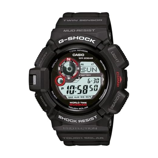 Casio G Shock Mudman Digital Dial Men's Watch - G9300-1 [Watch] Casio