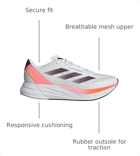 Image of adidas Mens Duramo Speed Running Sneakers Shoes - Blue