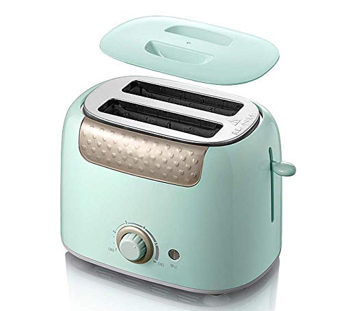 Frühstück Maschine, 680W Home Mini Toaster Multi-Funktions-Sandwich Maker, Picknick-Trip, Grün kshu (Color : Green)