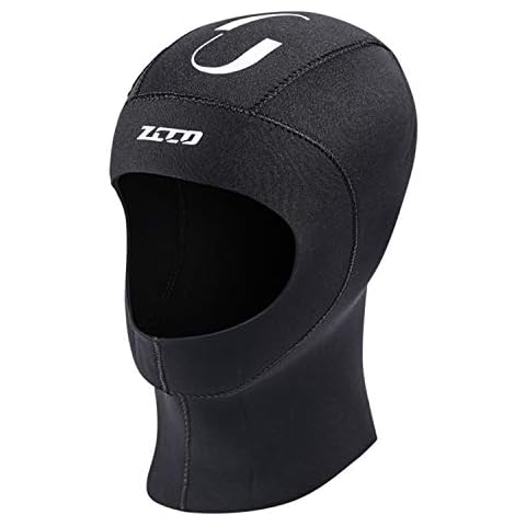 ZCCO Scuba Diving Hood 3mm/5mm Neopren Neoprenanzug Haube Langlebige Dehnbare Tauchkappe, Surfing Thermal Hood zum Schnorcheln Kajakfahren Segeln Kanufahren (MZ-5mm, XL) Cover