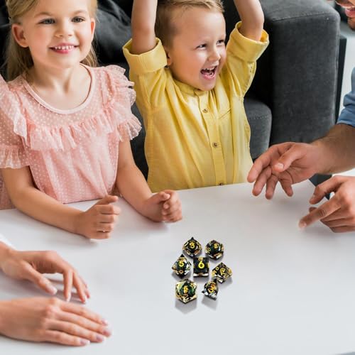 Tiny dice set de resina y dados pequeños poliédricos para rol 3