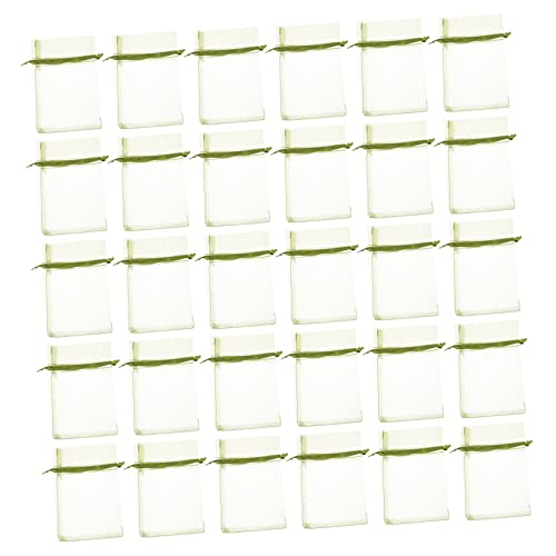JOINPAYA 50Pcs Multi Functional Mesh Fruit Protection Bags with Drawstrings Vegetable Netting Pouches for Garden Use Durable Reusable for All Growing Seasons