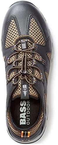 BASS OUTDOOR Men's Aqua MESH Trail Water Shoe, Walnut, 13 | Image 1