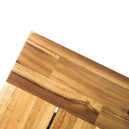 Catriona Acacia Wood Bench - Image 3