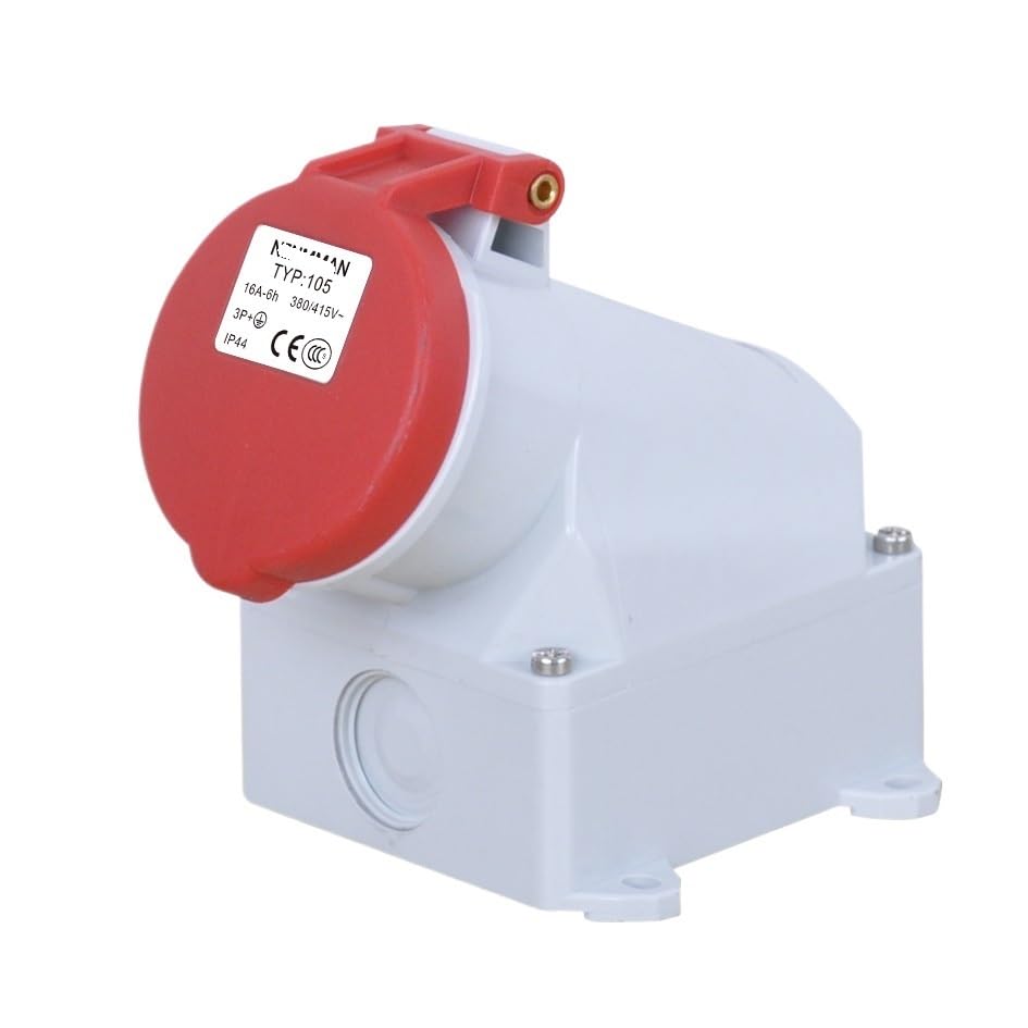 Mounted Industrial Socket IP44 Outdoor Aviation 16A 32A 63A(32A 5P IP44)